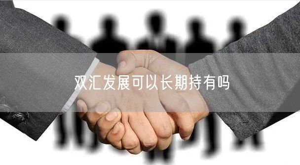 双汇发展可以长期持有吗